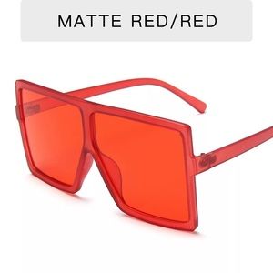 Trend Fashion square big frame sunglasses